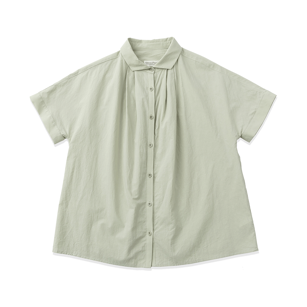 Wide Collar Shirts - Mint